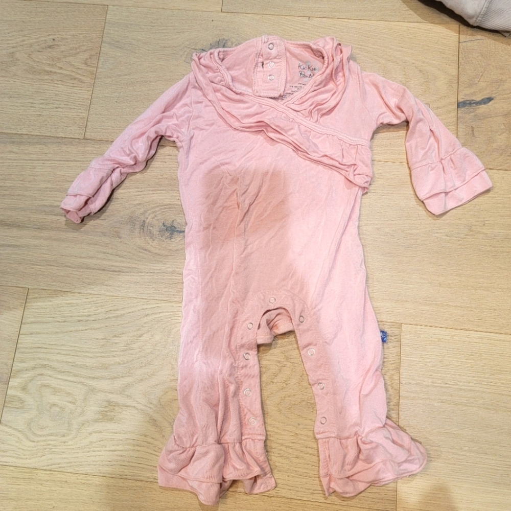 Kickee pants ruffle playsuit